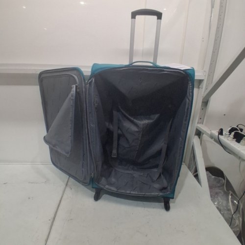 SWISSGEAR MARUMO DURABLE LIGHTWEIGHT EXPANDABLE SPINNER ROLLING SUITCASE LUGGAGE - 28" - TEAL (MODEL: SW12778029/B0DXVTNHNM) image 4