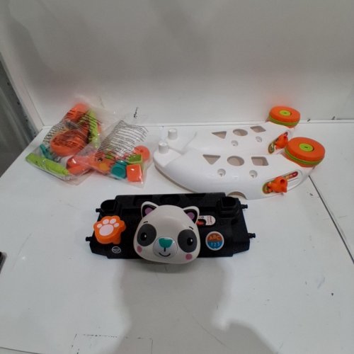 FISHER-PRICE 2-SIDED STEADY SPEED PANDA WALKER INTERACTIVE BABY TOY WITH LIGHT, 100+ SONGS, SOUNDS & PHRASES (MODEL: ‎HGM26) image 3