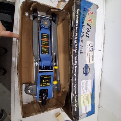 LOW PROFILE STEEL FLOOR JACK - 2.5 TON - BLUE (MODEL:S385) image 3