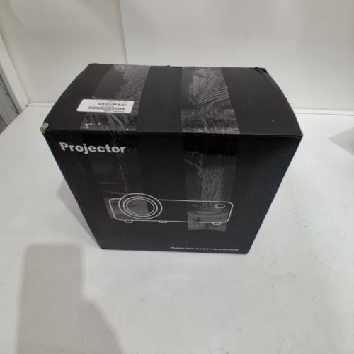 EOKEIY PROFESSIONAL MINI VIDEO PROJECTOR WITH SCREEN - WHITE (MODEL: HI-04) image 5