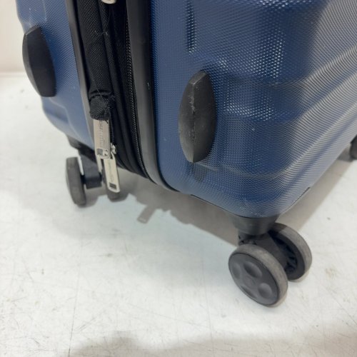AMAZONBASICS HARDSIDE CARRY ON SPINNER TRAVEL LUGGAGE SUITCASE - 21" - NAVY BLUE image 4