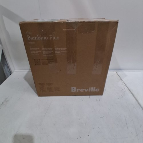 BREVILLE BAMBINO PLUS ESPRESSO MACHINE - BLACK TRUFFLE (MODEL BES500BTR) image 5