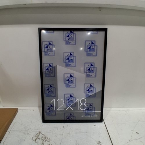 AMERICANFLAT PICTURE FRAME - 12" X 18" - BLACK (STYLE : LX1218BLK) image 2