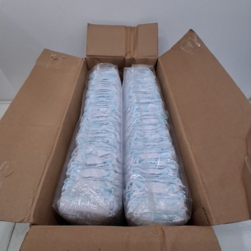 88PK PAMPERS SWADDLERS DISPOSABLE BABY DIAPERS - SIZE 7 - WHITE image 3