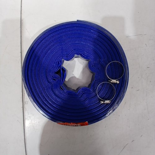 DISCHARGE BACKWASH HOSE WITH CLAMPS - 2" X 100FT - BLUE (MODEL: TLP04038X100FT01) image 3