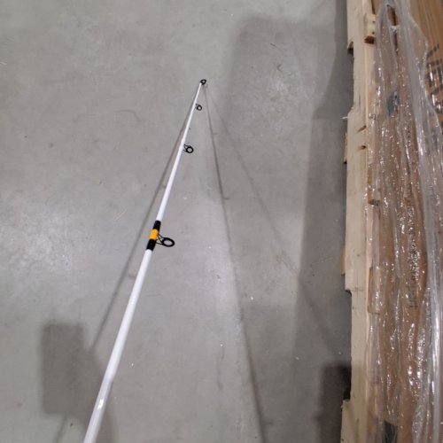 BPS KING KAT ROD AND REEL SPINNING COMBO - 8FT/4.1:1 GEAR RATIO/MEDIUM HEAVY - WHITE/BLACK (MODEL: CBK870MHS-2) image 5