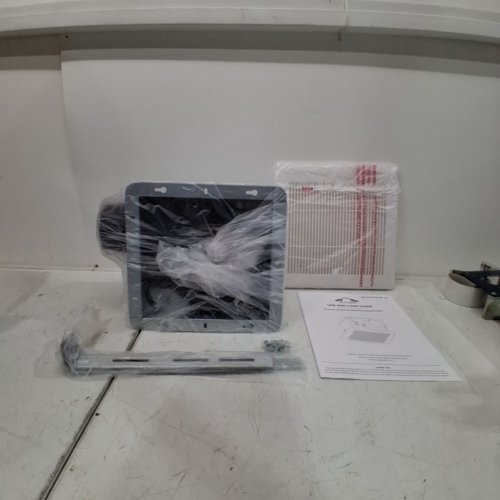 TECH DRIVE 110 CFM VENTILATION AND EXHAUST FAN FOR BATHROOM - 11" X 11" - WHITE (MODEL: TD-BF-10-H) image 2