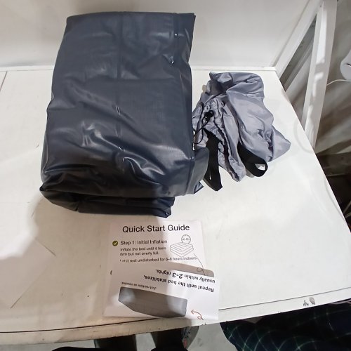 CHERIMOR AIR MATTRESS WITH BUILT-IN PUMP - 18" - FULL - BLACK image 2