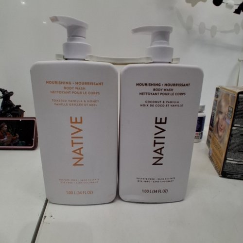 2PC NATIVE SWEET PEACH SHAMPOO + COCONUT VANILLA CONDITIONER - 487ML/EACH image 3