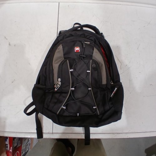 SWISSGEAR THE BUNGEE CORE LAPTOP BACKPACK - 17" - BLACK / GREY (MODEL: SA1186) image 3