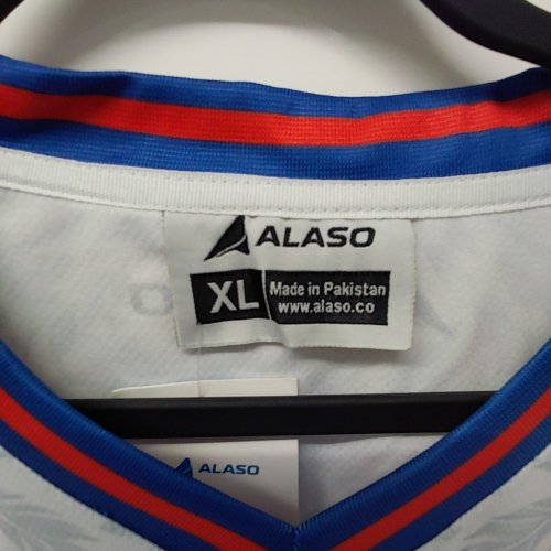 ALASO HAITI WORLD CUP SOCCER JERSEY - EXTRA LARGE - WHITE image 3