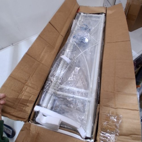 YAHEETECH METAL TWIN BED FRAME - TWIN - WHITE (ITEM: 615983) image 4