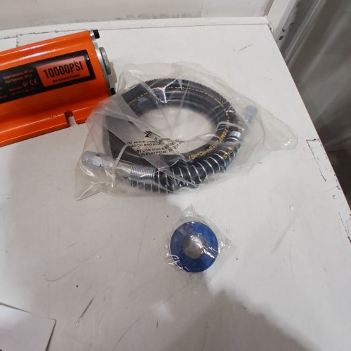 VEVOR AIR HYDRAULIC PUMP 10,000 HYDRAULIC PSI , 145 AIR PRESSURE PSI - ORANGE - (MODEL-TL-A5122) image 4
