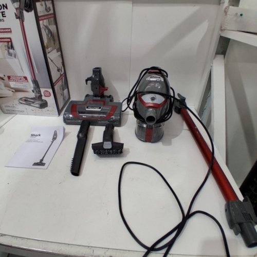SHARK HV370C ROCKET PRO CORDED STICK VACUUM REMOVABLE HAND VACUUM ADVANCED SWIVEL STEERING - COMET RED (MODEL: HV370C) image 3