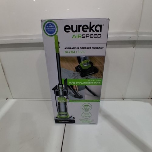 EUREKA AIRSPEED ULTRA-LIGHTWEIGHT COMPACT BAGLESS UPRIGHT VACUUM CLEANER - GREEN/BLACK (MODEL: NEU100C) image 6