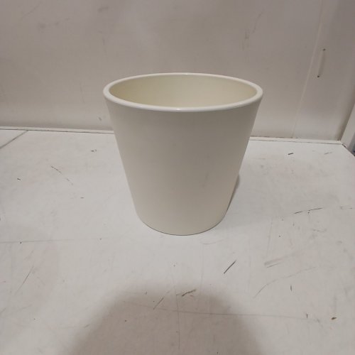 THRESHOLD WIDE AESTHETIC PLANTER - 8" - WHITE / SOUR CREAM image 3