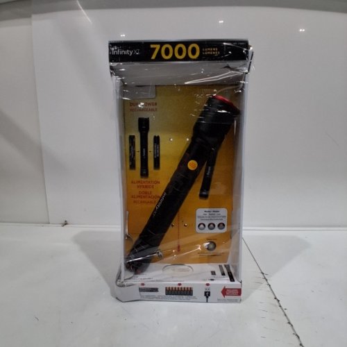 INFINITY X1 FLASHLIGHT - 7000 LM - 13" - BLACK / RED image 5