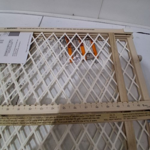 TODDLEROO NORTH STATES DIAMOND MESH GATE - 23" X 26.5"-42" (MODEL: 4600) image 3