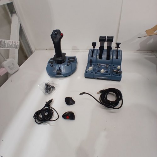 THRUSTMASTER TCA CAPTAIN PACK X AIRBUS EDITION - OFFICIALLY LICENSED FOR XBOX SERIES X, S AND PC - BLUE/BLACK (MODEL: TCA QUADRANT AIRBUS EDITION) image 3