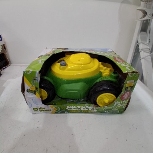 JOHN DEERE KIDS BUBBLE N GO MOWER - GREEN/YELLOW image 4