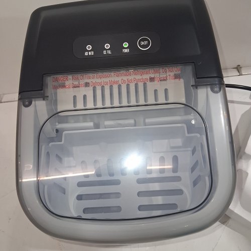 EUHOMY COUNTERTOP ICE MAKER - MAKES 26LBS/DAY - BLACK (MODEL: IM-06D) image 2