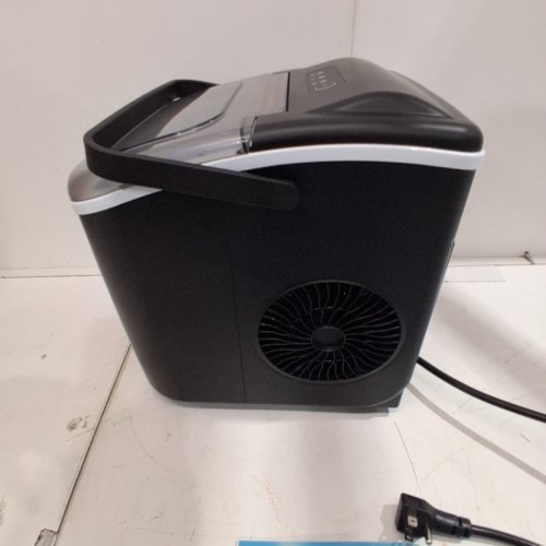 EUHOMY COUNTERTOP ICE MAKER - MAKES 26LBS/DAY - BLACK (MODEL: IM-06D) image 5
