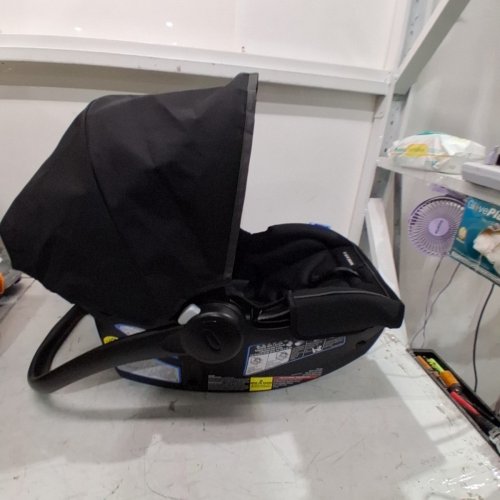 GRACO SNUGRIDE 35 LITE LX INFANT CAR SEAT - 4-35LBS CAPACITY - GOTHAM FASHION BLACK/GREY (MODEL: 2143034) image 6