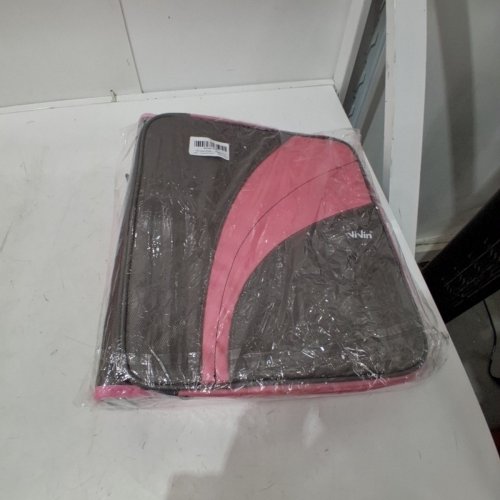 VIVIN ZIPPER BINDER - 2 INCH O-RING, 450 SHEET CAPACITY, 5-TAB EXPANDING POCKETS AND MULTIPLE ZIP POCKETS - PINK AND GREY (MODEL: M-WA-A5130PK) image 5