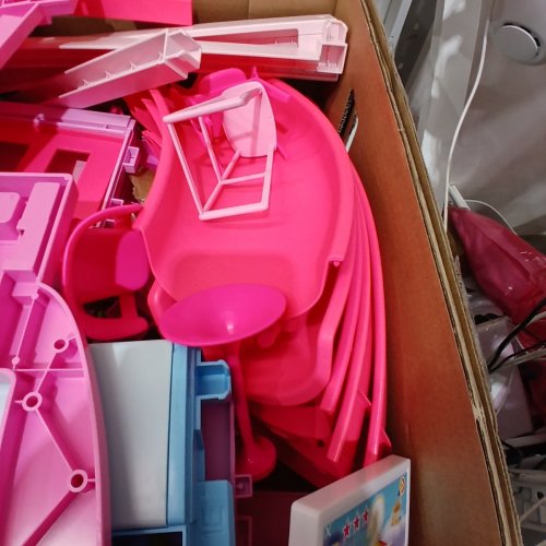 75PC+ BARBIE DREAMHOUSE POOL PARTY DOLL HOUSE PLAYSET - MULTICOLORED (MODEL: HMX10) image 3