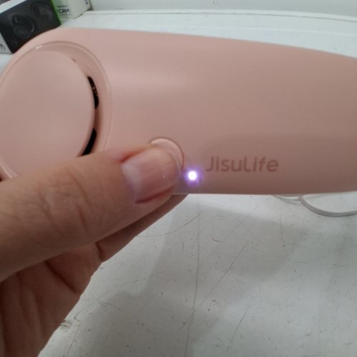 JISULIFE ADJUSTABLE NECK FAN - PINK (MODEL:LIFE3) image 2