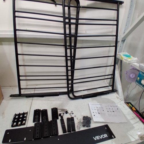 ROOF CARGO RACK - 200 LBS CAP - BLACK (MODEL: RB562-46 X 36) image 3