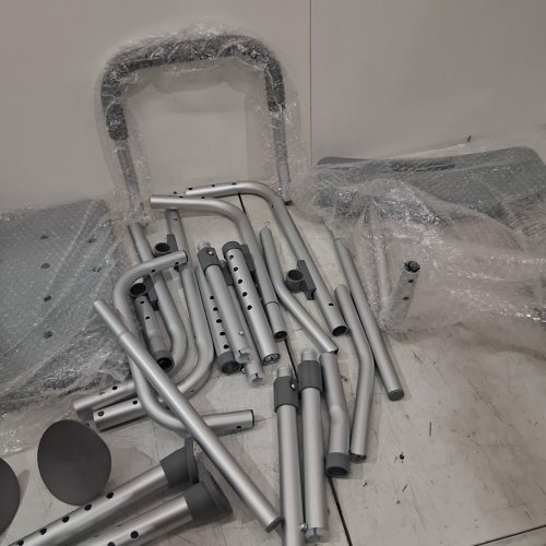 CAREBODA TUB TRANSFER BENCH AND SHOWER CHAIR - 400LBS MAX - GREY (MODEL: DR3142) image 5