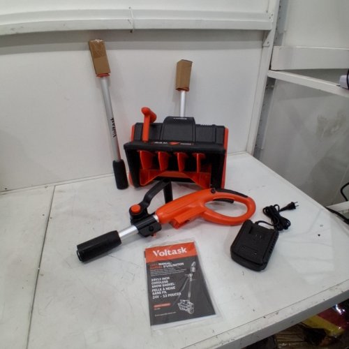 VOLTASK CORDLESS ELECTRIC SNOW SHOVEL *TOOL ONLY* - 13" - 24V BLACK/ORANGE (MODEL: CSS001-130OR-CAVK) image 3
