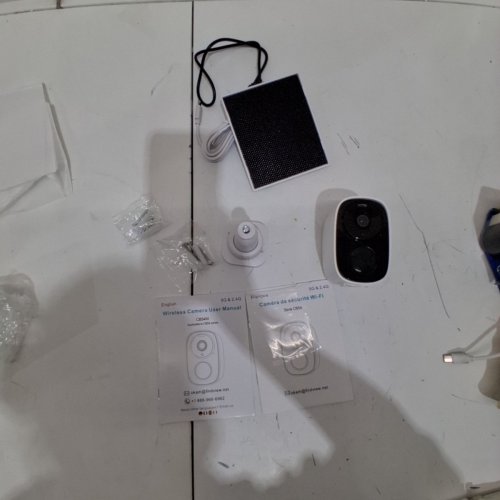 WIRELESS BATTERY POWER OUTDOOR DUAL-BAND WI-FI CAMERA WITH UP TO 2K UHD RECORDING - WHITE/BLACK (MODEL: CB54W) image 3