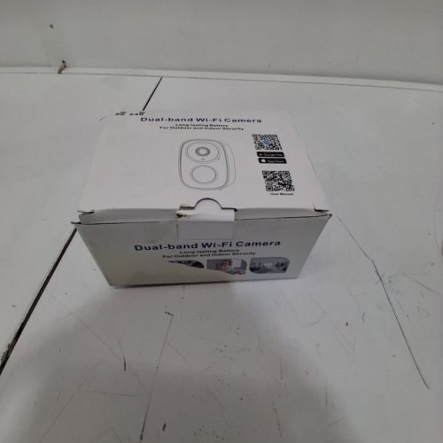 WIRELESS BATTERY POWER OUTDOOR DUAL-BAND WI-FI CAMERA WITH UP TO 2K UHD RECORDING - WHITE/BLACK (MODEL: CB54W) image 4