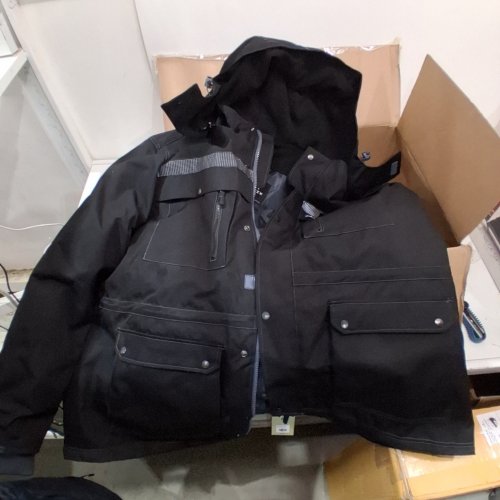MEN'S ARCTIX PERFORMANCE TUNDRA JACKET WITH ADDED VISIBILITY AND HAND WARMER POCKETS- 5XL - BLACK (MODEL:8050XX-00-5XL) image 3