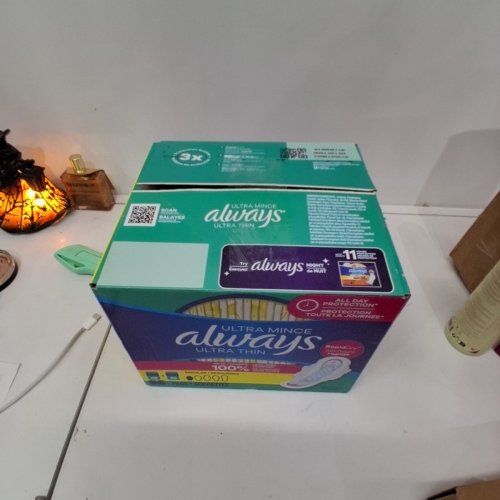 96PK ALWAYS ULTRA THIN RAPID DRY REGULAR PADS WITH WINGS image 4