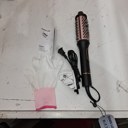 WOMANS THERMAL HAIR BRUSH - 100-240 V - BLACK / ROSE GOLD (MODEL: HC-750) image 3
