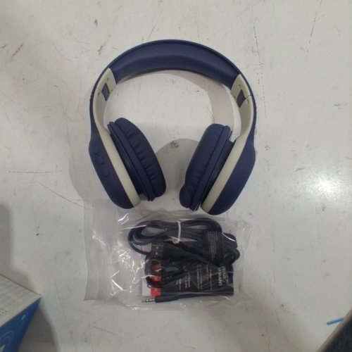 KID'S MPOW WIRELESS HEADPHONES - BLUE/GREY (MODEL: BH441A) image 3