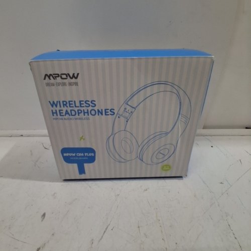KID'S MPOW WIRELESS HEADPHONES - BLUE/GREY (MODEL: BH441A) image 4