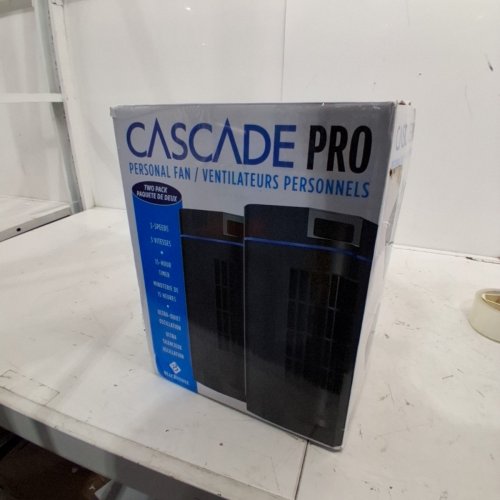 CASCADE PERSONAL FAN PRO - 12" - BLACK (MODEL: 1489831) image 5