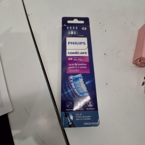 4PK PHILIPS G3 PREMIUM GUM CARE SONICARE REPLACEMENT TOOTHBRUSH HEADS (STYLE: G3) BLACK image 2