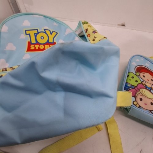 2PC TOY STORY BACKPACK AND LUNCH BAG SET - BLUE /YELLOW image 4