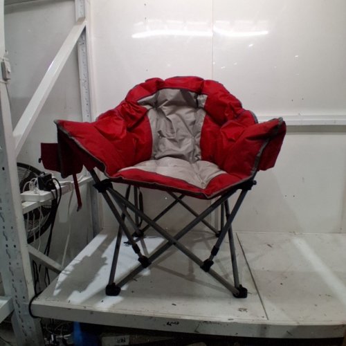 BPS XL PADDED CLUB CHAIR - 40.6" X 20.5" X 20.5" - 500LBS MAX - RED (MODEL: FC-332XL/3491209) image 2