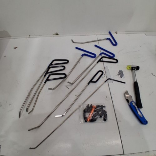 11PC SOTRLO PAINTLESS DENT REPAIR RODS KIT -BLUE/BLACK image 2
