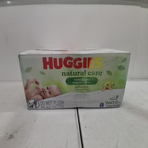 960 WIPES HUGGIES NATURAL CARE SENSITIVE SKIN BABY WIPES image 4