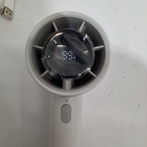 JISULIFE PORTABLE HANDHELD FAN LIFE10S - 5-SPEED - GRAY/WHITE - 5000MAH - (MODEL: HANDHELD FAN LIFE10S) image 2