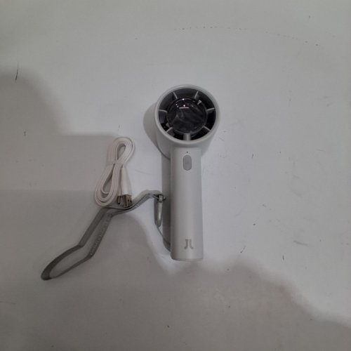 JISULIFE PORTABLE HANDHELD FAN LIFE10S - 5-SPEED - GRAY/WHITE - 5000MAH - (MODEL: HANDHELD FAN LIFE10S) image 3