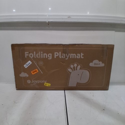 JOYPONY FOLDABLE BABY PLAYMAT - 71" X 59" X 0.4" - CREAM/GREEN FOREST (MODEL: JY-PM) image 6