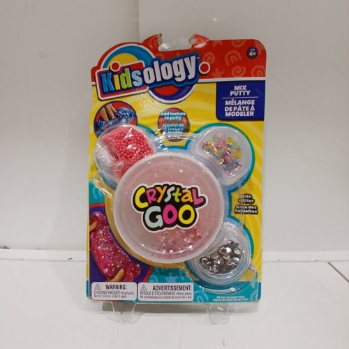 JACENT KIDSOLOGY CRYSTAL GOO MIX PUTTY FOR CHILDREN 4 YEARS+ - MULTI COLOR image 2